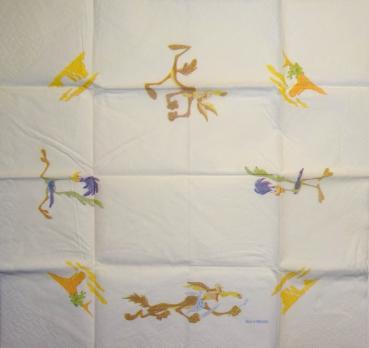 179 Mickey Mouse - 4-ply - Disney - Handkerchief